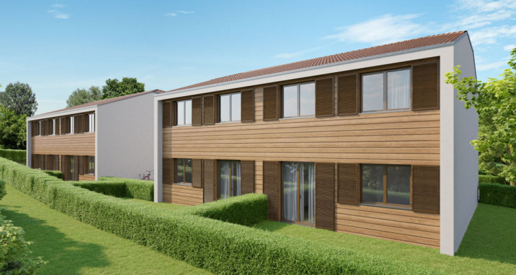 A vendre villa jumelée de 4,5 pces sur la Commune de Domdidier image 2