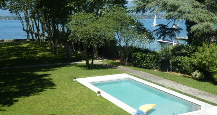 Magnifique propriété au bord du lac à Genève image 2