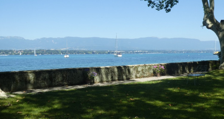 Magnifique propriété au bord du lac à Genève image 3