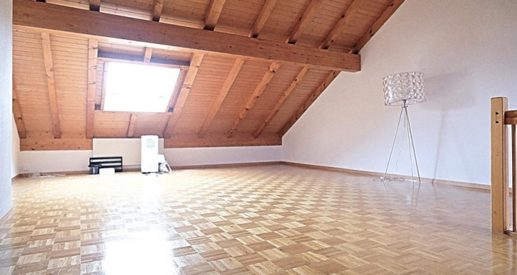 Superbe attique 3.5 p + mezza / 2 chambres / 1 SDB / Balcon image 7