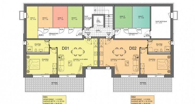 A 9 MINUTES DE BULLE : Appartement 2.5 pièces de standing à louer image 4