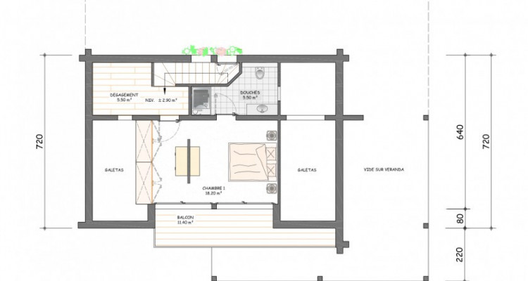 CAMPANULE : Luxueux chalet 7,5 pièces NEUF au coeur de la Tzoumaz  image 4