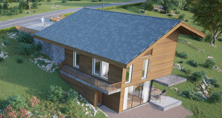 Prafenne - Villa individuelle sur plan avec vue imprenable vallée image 1