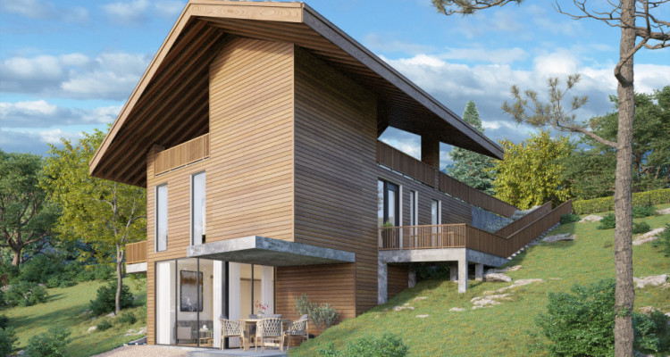 Prafenne - Villa individuelle sur plan avec vue imprenable vallée image 6