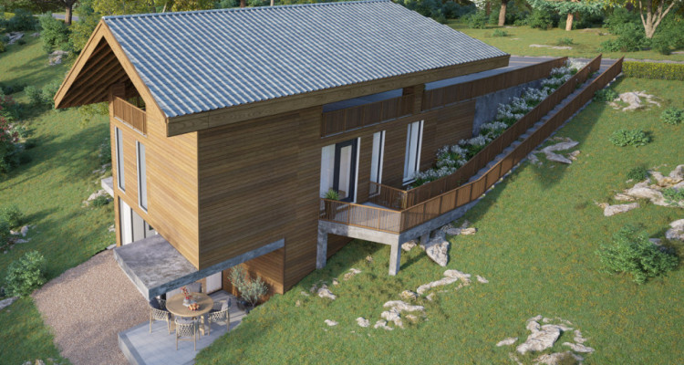 Prafenne - Villa individuelle sur plan avec vue imprenable vallée image 7