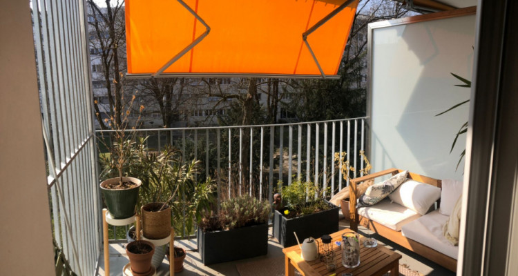 Très beau 3 pièce à Champel avec balcon refait à neuf 2019 image 10