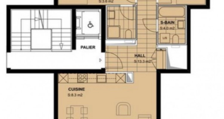 Appartement Chavannes-près-Renens - 4 pièces image 5