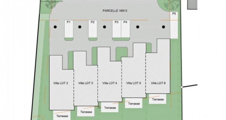 HOME SERVICE propose une villa mitoyenne de 5,5 pièces avec jardin. image 7