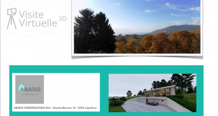 St-Légier – nouveau projet avec vue à 180° sur le lac et les Alpes ! image 1