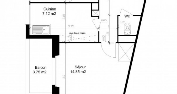 Appartement Genève - 3 pièces image 1
