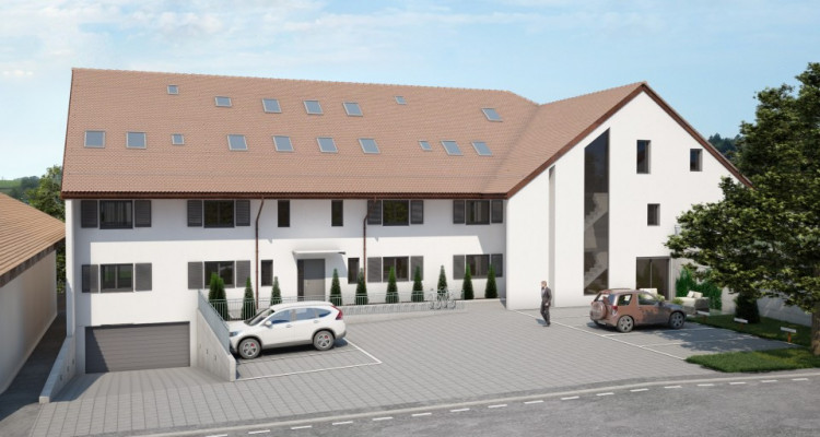 Appartement neuf en PPE avec vue sur les Alpes, vente sur plans image 3