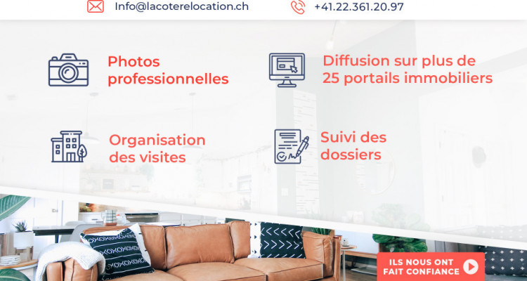 Superbe appartement 3.5 p / 2 chambres / 2 SDB / Balcon image 12