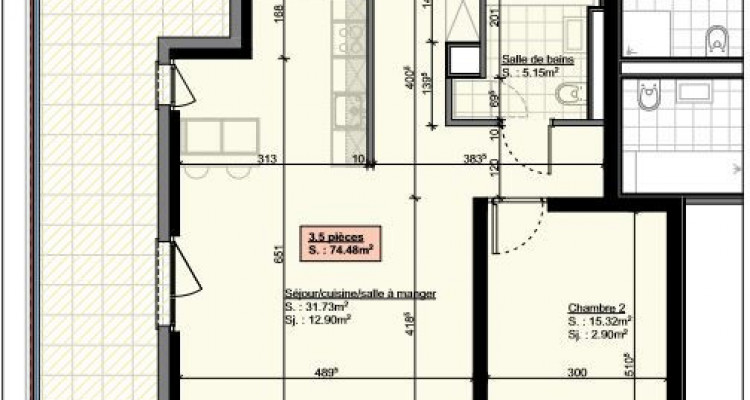 Magnifique appartement neuf 3.5p avec balcon image 6