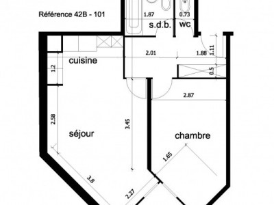 Appartement Vernier - 3 pièces image 1