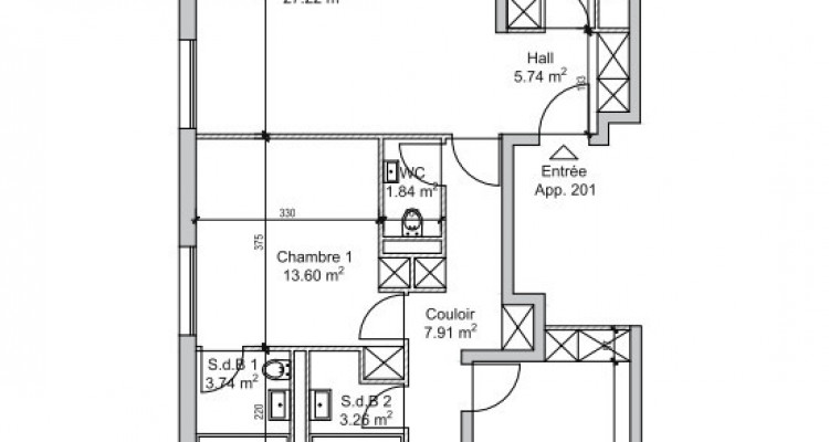 Appartement Genève - 5 pièces image 1