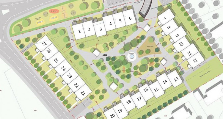 C-Service vous propose une villa contiguë de 136 m2 à Monthey image 9