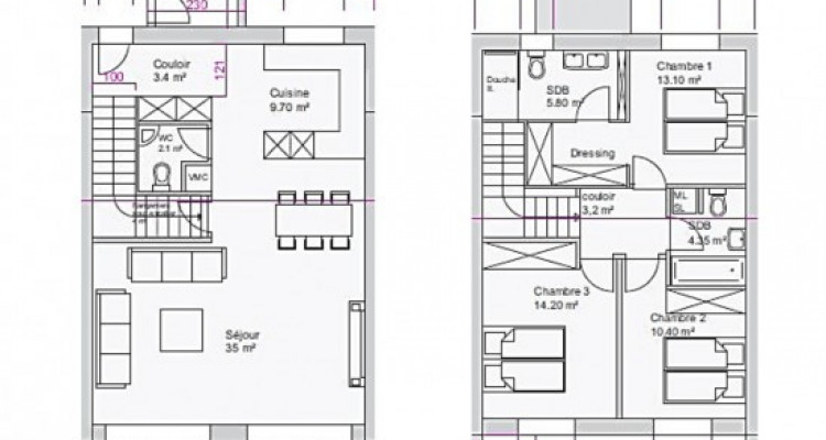 C-Service vous propose une villa contiguë de 136 m2 à Monthey image 11