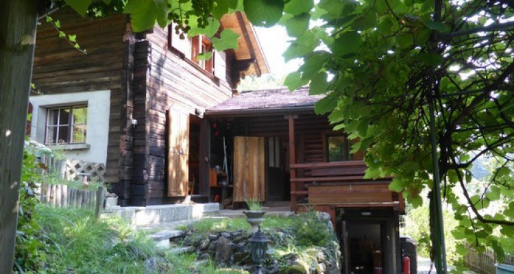 Gyon Immo vous propose un chalet de 4 pièces en pleine nature sans accès voiture image 4