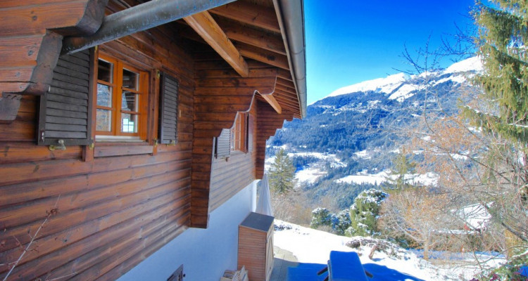 Chalet mitoyen idéalement situé à Icogne (Les Vernasses) à 12min de Crans-Montana image 4