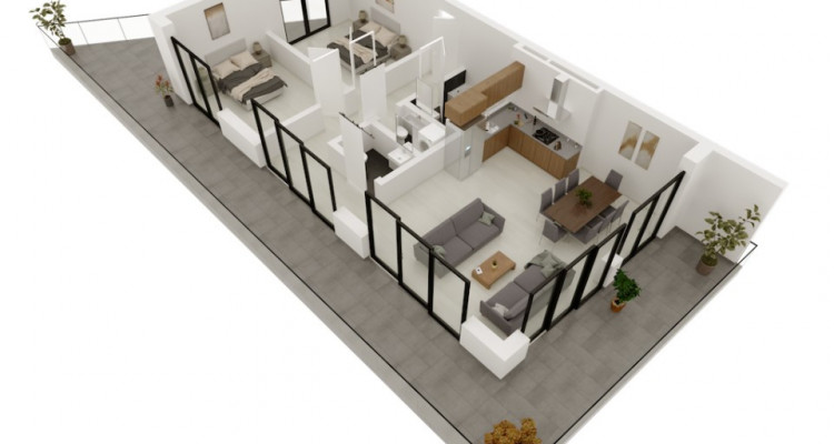 3.5 rooms penthouse in a new promotion image 3