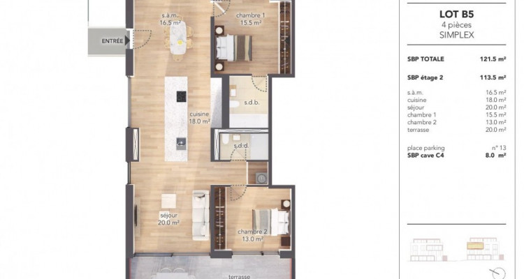 CONSTRUCTION DE 14 LOGEMENTS, 4 PIÈCES PRÉSENTATION image 15
