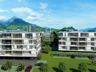 Appartement 2,5 pièces au 3ème étage avec grand balcon terrasse en angle image 1