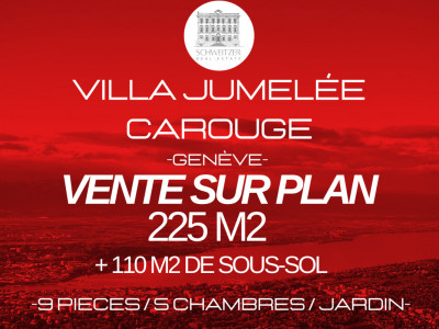 Villa Jumelée CAROUGE - VENTE SUR PLAN image 1