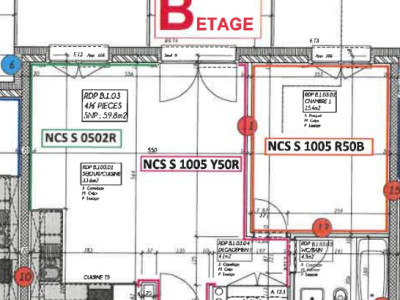 VISITE 3D - 2.5 pièces entièrement équipés - 1er loyer net offert image 2
