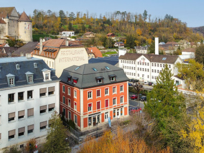 Splendide immeuble mixte rénové au coeur de Porrentruy (2 bâtiments) image 1