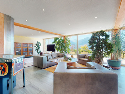 Splendide maison Minergie de luxe avec vue panoramique à Savièse image 1