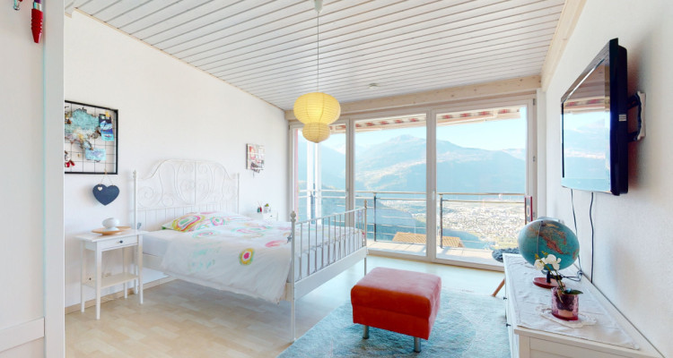 Splendide maison Minergie de luxe avec vue panoramique à Savièse image 8