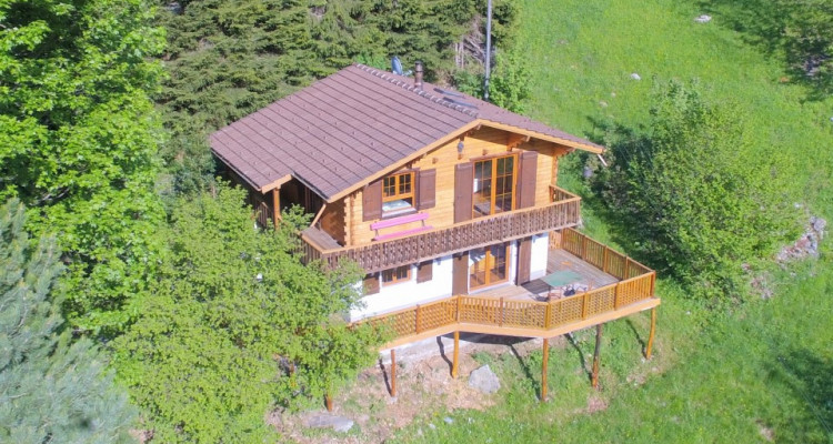A VENDRE MAGNIFIQUE CHALET MEUBLE A 8 MINUTES DE CHAMPEX-LAC (VS) image 2