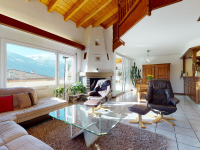 INVESTISSEURS: Spacieux duplex mansardé actuellement loué à Veyras image 3