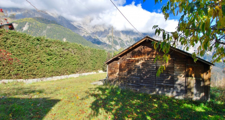 Chalet mitoyen à rénover au Mayens-de-Chamoson avec une magnifique vue  image 8
