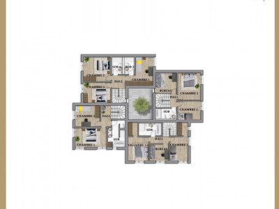 A vendre magnifique villa de 4,5 pces sur la commune de Marly image 11