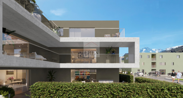 Appartement 3,5 pièces au rdc avec terrasse de 10 m2 et pelouse privative de 53 m2 image 5
