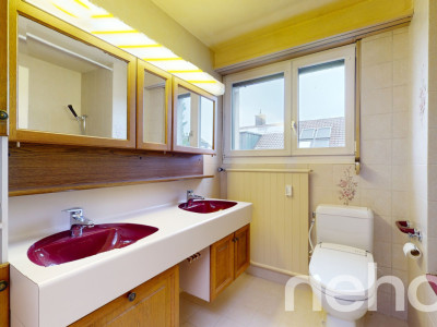 5.5-Zimmer Reiheneckhaus mit fantastischer Aussicht ins Grüne image 12