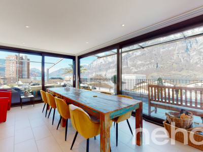 Grosse Wohnung mit privater XXL Dachterrasse und Seesicht image 5