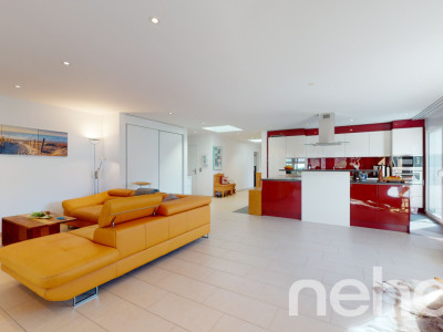 Grosse Wohnung mit privater XXL Dachterrasse und Seesicht image 11