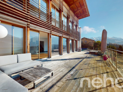 Chandolin | Villa darchitecte 6 p. avec piscine et jacuzzi image 10