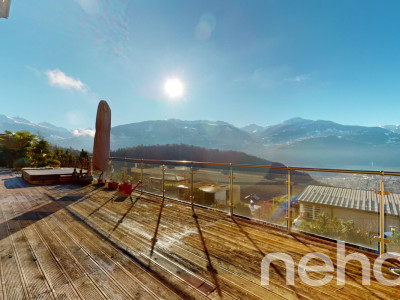 Chandolin | Villa darchitecte 6 p. avec piscine et jacuzzi image 11